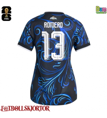 Argentina Cristian Romero #13 Bortatröja Dam VM 2026 Kortärmad